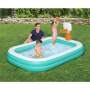 Basen dmuchany dla dzieci (251x168x102 cm) Bestway 54445 Dunk'N Splash