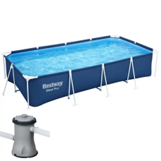 Basen stelażowy (400x211x81 cm) z filtrem wkładowym Bestway 56424