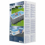 Basen stelażowy (412х201х122 cm) z filtrem piaskowym i drabinką Bestway 56457