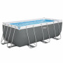 Basen stelażowy (412х201х122 cm) z filtrem piaskowym i drabinką Bestway 56457