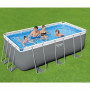 Basen stelażowy (412х201х122 cm) z filtrem piaskowym i drabinką Bestway 56457