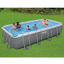 Basen stelażowy (549х274х122 cm) z filtrem piaskowym, drabiną i pokrywą Bestway 56466 