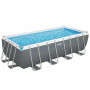 Basen stelażowy (488х244х122 cm) z filtrem piaskowym, drabiną i pokrywą  Bestway 56671