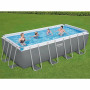 Basen stelażowy (488х244х122 cm) z filtrem piaskowym, drabiną i pokrywą  Bestway 56671
