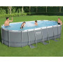 Basen stelażowy (549х274х122 cm) z filtrem wkładowym, drabinką i pokrywą Bestway 56710