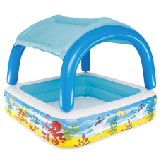 Basen dmuchany dla dzieci (140x140x114 cm) z daszkiem Bestway 52192