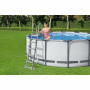 Drabinka do basenu (132 cm) 4 stopnie z podestem Bestway 58332